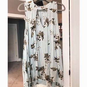 Free People Floral Top